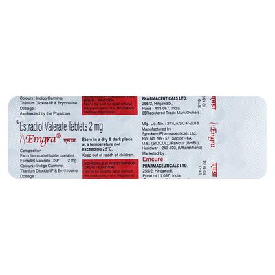 Emgra Tablet 28'S - Hormonal Therapy-Oes