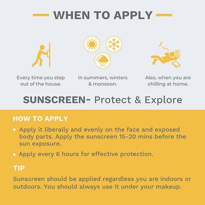 SEEKCAUS Sunscreen 80 gm - Face Sunscreen