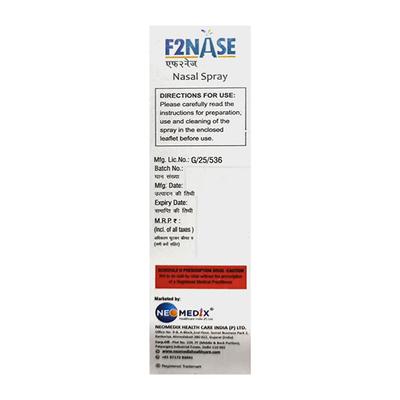 F2NASE Nasal Spray 6g - Nasal Congestion-Nas
