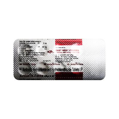 Amiur H Forte Tablet 10'S - Hypertension-Diu