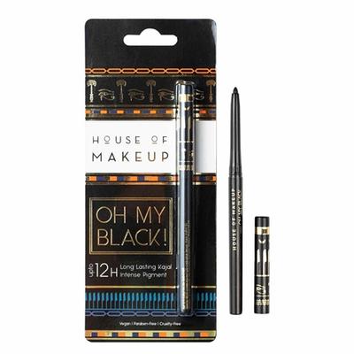 House Of Makeup Oh My Black Kajal 0.25 gm - Kajal & Kohls