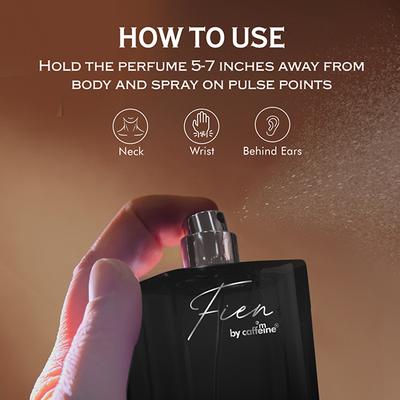 Mcaffeine Fien 007 Perfume For Men- Oriental Oud EDP, 12 Hrs Long Lasting, Scent For All Occasion 100 ml - Men Perfumes (Edt/Edp)