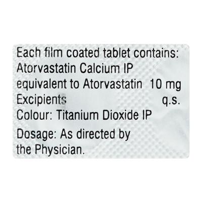 Storvas 10mg Tablet 15'S - High Cholesterol-Dys