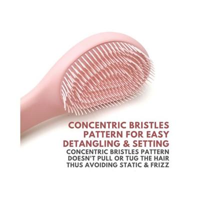 Alan Truman Dt04 Detangling Brush Pink 1's - Hair Brushes