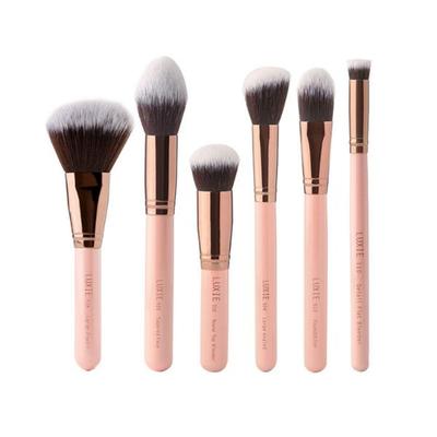 Luxie Face Essential Brush Set - Rose Gold 1's - Face Brush