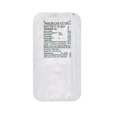 Triroid 40mg Injection 1ml - Hormonal Therapy-Cor