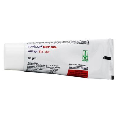 VOVILUP HOT Gel(Topical) 30gm - Pain relief-Nsa