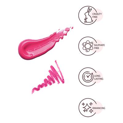 Star Struck by Sunny Leone Kiss Me Pink Lip Kit Lip Gloss and Lip Liner 2's - Lip Glosses