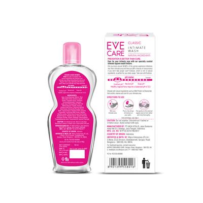 Evecare Intimate Hygiene Wash Classic 90 ml - Intimate Care
