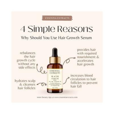 Essentia Extracts Hair Growth Serum 15 ml - Hair Serums