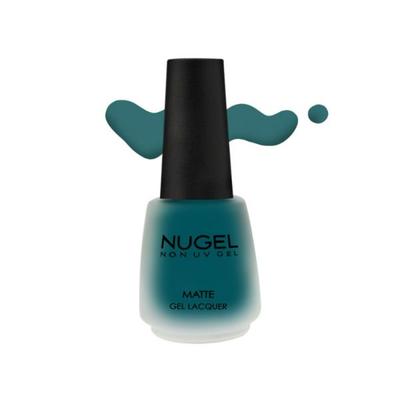 Nugel PHTHOLO GREEN M11 Non Uv Gel Matte Nail Enamel 13 ml - Nail Polish