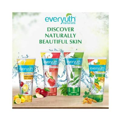 Everyuth Naturals Anti Acne Anti Marks Tulsi Turmeric Face Wash 150 gm - Face Wash & Cleansers