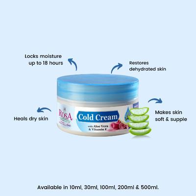 Rosa Cold Cream 10 ml - Lotions & Creams