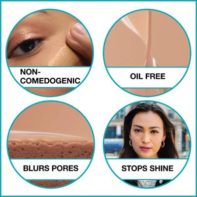 Maybelline New York Fit Me Matte+Poreless Liquid Foundation, 120 Classic Ivory 30 ml - Foundation