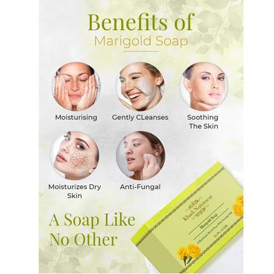 Nutriment, Khadi Nutriment Marigold Soap 125 gm - Soaps