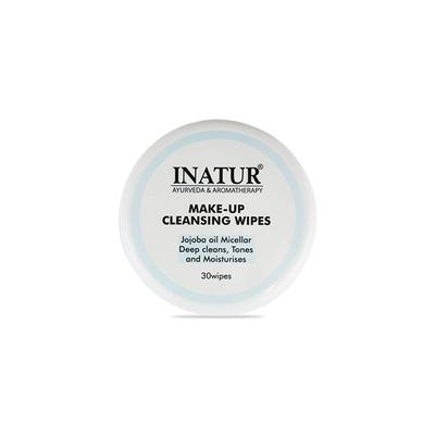 Inatur Make Up Cleansing Wipes - Jojoba Oil Micellar 30's - Face Wash & Cleansers