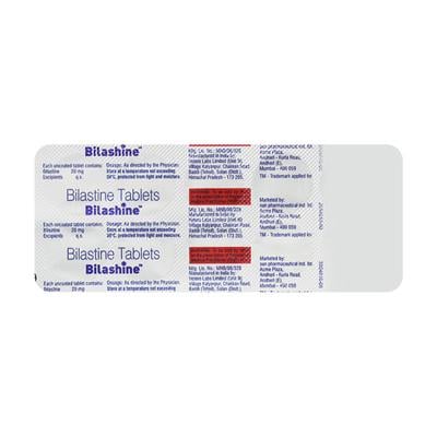 BILASHINE Tablet 10's - Allergies-Ant