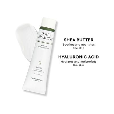 The Face Shop Daily Moment Vegan Hand Cream - Noon Park 30 ml - Hand Creams