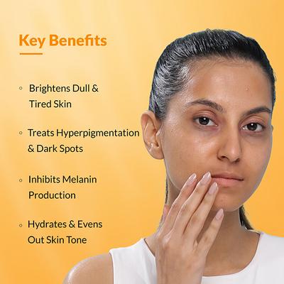 Fixderma Skarfix Plus 4% Kojic Acid Brightening Face Serum Fades Dark Spots & Hyperpigmentation 10 gm - Face Serum