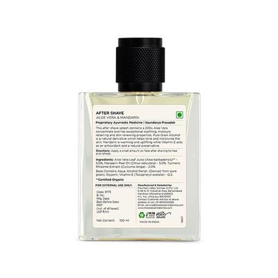 Forest Essentials After Shave Splash Aloe Vera and Mandarin 100ml - Aftershave Lotion