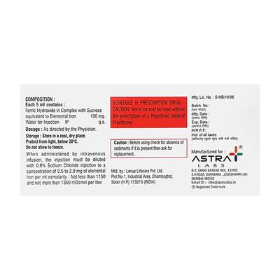 FEFORON Injection 5ml - Iron Supplement/Anaemia-Vma