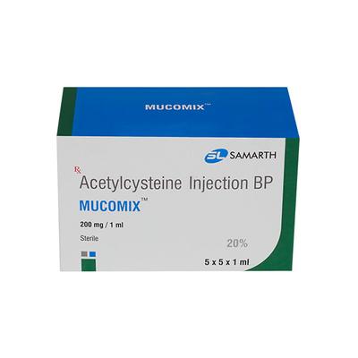 Mucomix 200mg Injection 1ml - Cough And Cold-Cou