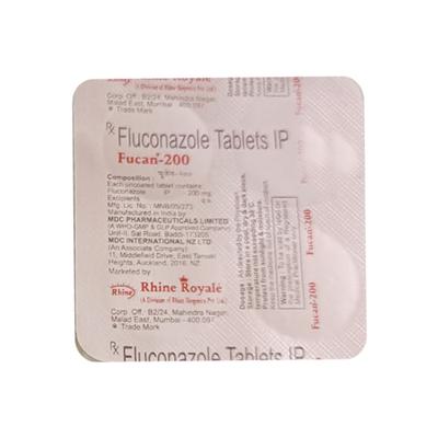 FUCAN 200 Tablet 2's - Fungal Infections-Anf