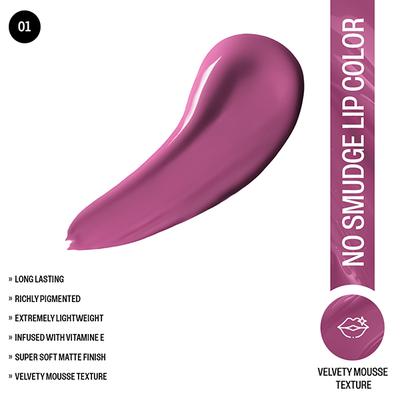 Insight Cosmetics No Smudge Lip Color - Rio De Jenerio 4 gm - Liquid Lipsticks