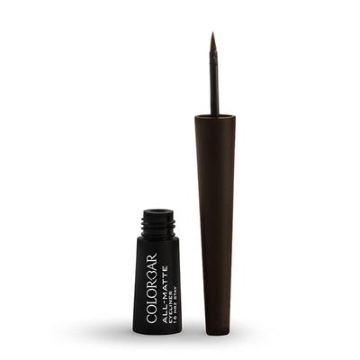 Colorbar All-Matte Eye Liner Liquid Ame002 2.5 Ml - Eyeliners