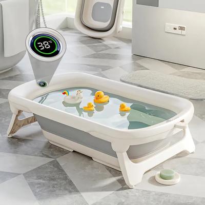R for Rabbit Bubble Double Smart Baby Bath Tub - Grey White 1's - Bathing Essentials