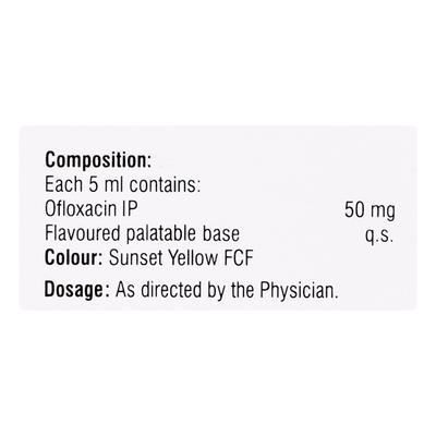 OFRON 50 Oral Suspension 60ml - Bacterial Infections-Qui