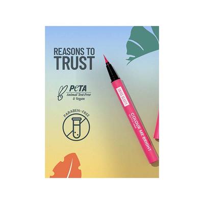 Swiss Beauty Colour Me Bright Sketch Eyeliner-Basic White 0.7 ml - Eyeliners