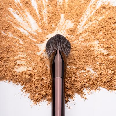 PAC T01 Multi-Purpose Powder Brush Densely Packed Synthetic Bristles Ideal for Blush & Contour 1s - Face Brush