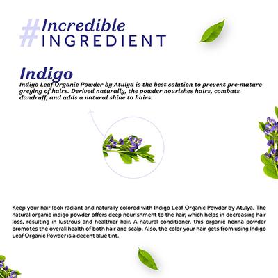 Atulya Indigo Organic Powder 100 gm - Powder