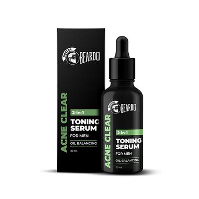 Beardo Acne Clear 2-In-1 Toning Serum For Men 30 ml - Face Serum