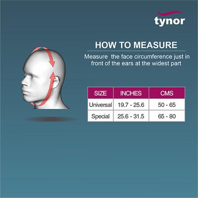 Tynor Compression Garment Face Open Hood (SPL) (I 85) - Neck/Shoulder Supports