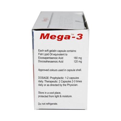 Mega 3 Capsule 30'S - Supplements-Ent