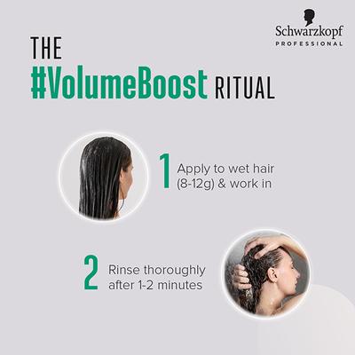 Schwarzkopf Professional Bonacure Volume Boost Jelly Conditioner with Creatine for Fine Hair with Vegan Keratin 200 ml - Conditioners