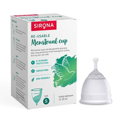 Sirona Premium Reusable Menstrual Cup -Small - Menstrual Cups