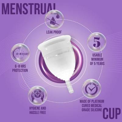 Velvet Menstrual Cup (Large) 1's - Menstrual Cups