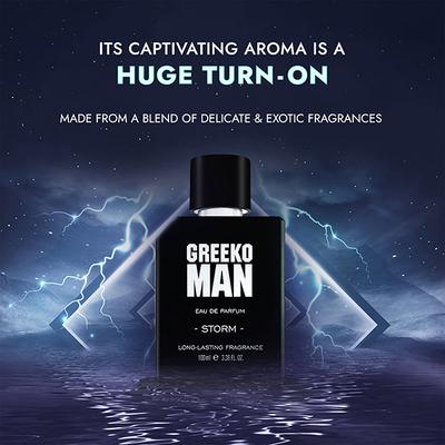 Greeko Man Perfume For Men (Storm) 100 ml - Men Perfumes (Edt/Edp)