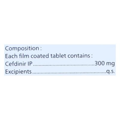 DINITAG 300 Tablet 6's - Bacterial Infections-Cep