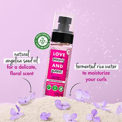 Love Beauty and Planet Rice Water and Angelica Seed Oil Curl Defining Gel 100 ml - Hair Gels & Waxes