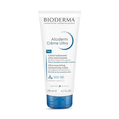 Bioderma Atoderm Creme Ultra-Nourishing - Moisturizer For Normal To Sensitive Dry Skin 200 ml (N) - Face Moisturizers