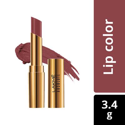 Lakme Absolute Argan Oil Lip Color 19 Mauve-It 3.4 Gm - Lipsticks