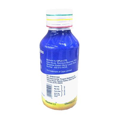 CHESTON LS SUGAR FREE MANGO FLAVOUR Syrup 100ml - Cough And Cold-Cou