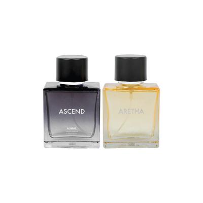 Ajmal Ascend And Women & Aretha EDP Pack of 2 200 ml - Perfumes (Edt/Edp)