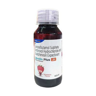 LEVOLIN PLUS JR STRAWBERRY FLAVOUR Expectorant 60ml - Cough And Cold-Cou