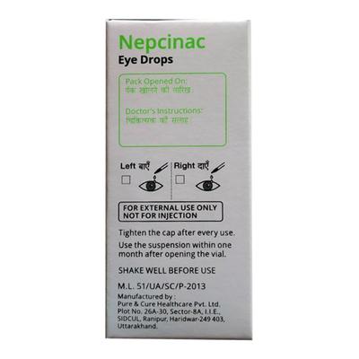 NEPCINAC Eye Drops 5ml - Eye conditions-Oph