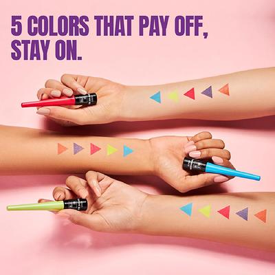 Elle18Eyedrama Liner Fireball Orange 3 ml - Eyeliners